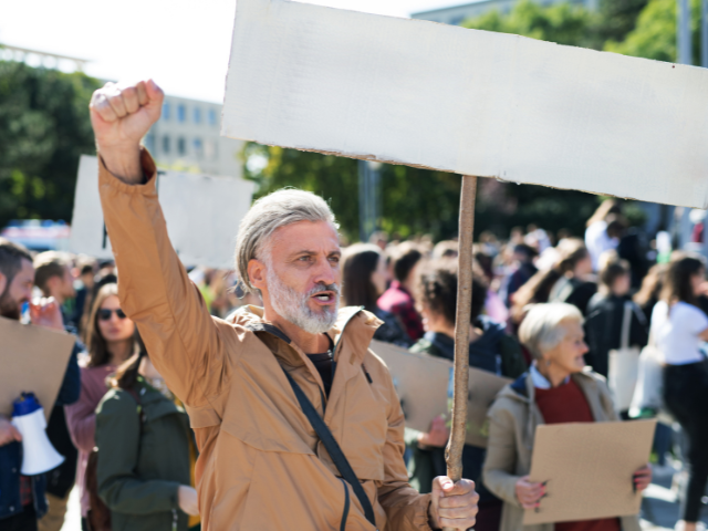 Travel nurse during a strike