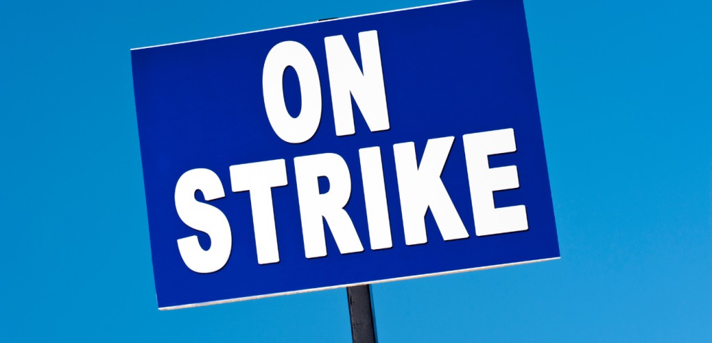 Travel nurse during a strike